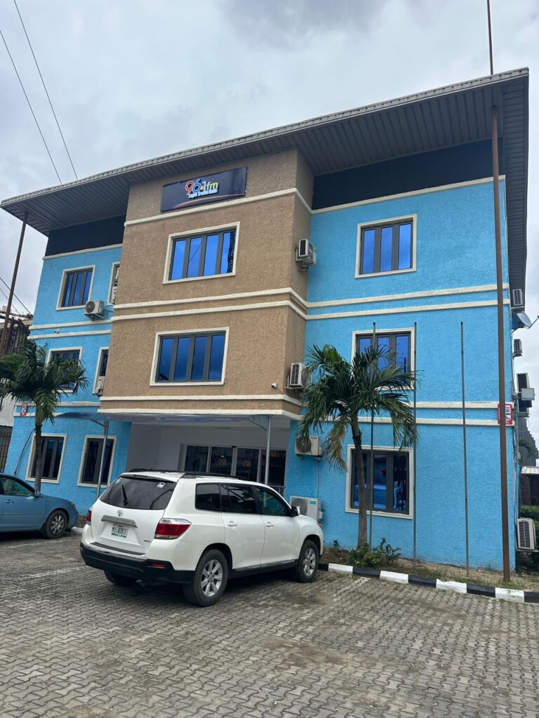 96.1 Traffic radio Lagos Renovation work